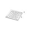 Kratka VIEGA 49332 kwadratowa ze stalowai nierdzewnej 143x143mm do wpustu