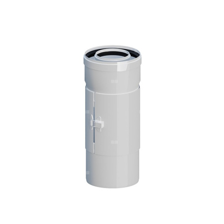 Rura prosta koncentryczna PP-AL L245mm DN80/125mm z inspekcją z uszczelkami [EPDM]