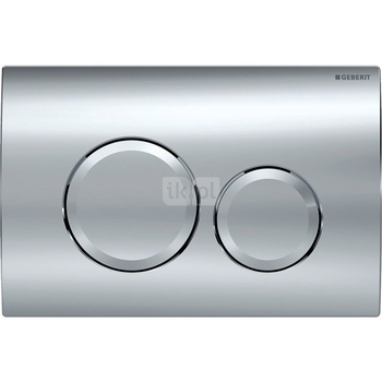 Przycisk uruchamiający Geberit Delta20, przedni, chrom błyszczący, okrągły