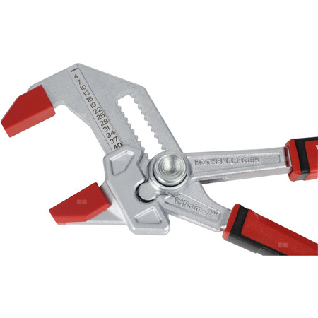 Klucz nastawny ROFAST 7" 2K + Nakładki (3szt.)