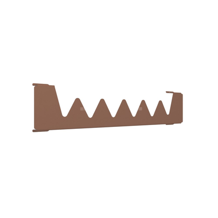 Wieszak TERMA HAPPY, Shark, 400 mm \ karton, RAL 8024