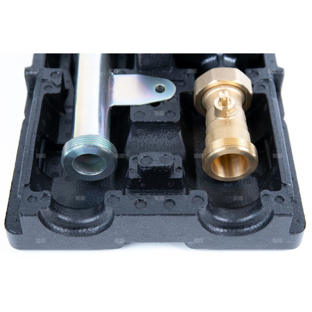 Grupa pompowa AFRISO PrimoTherm K 180-1 DN 25 WP GZ x GW 1 1/2'' x 1'', z izolacją, z pompą obiegową Wilo Para SC 25/6