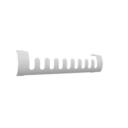 Wieszak TERMA SIMPLE, 500 mm RAL 7035