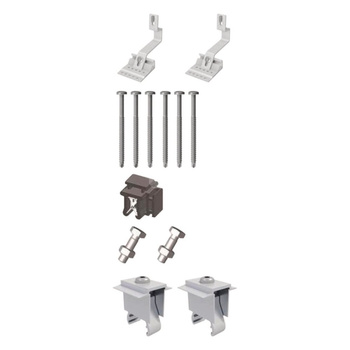 (EXT1) - zestaw rozszerzenia o 1 moduł do dachu skośnego,  zawiera:- 2 haki dachowe,  standard,  regulowana wysokość (0020228531),