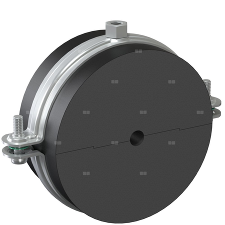 Obejma mocująca chłodu NICZUK PX50 17-18 mm gr. izol. 50mm (ocynk galwaniczny)