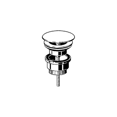 Zawór uniwersalny Visign V1 mosiądz chrom., bez możliwości zamknięcia, nr wzoru 5438 G: 1¼ fi: 63