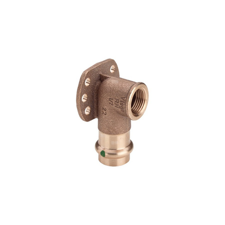 Uchwyt montażowy ścienny VIEGA 22255 brąz Gwint wewnętrzny x zz 1/2'' x 12mm