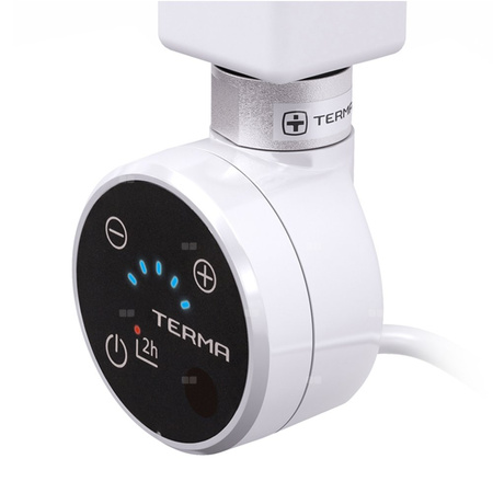 Grzałka TERMA MOA-IR, 1000W Tuba, RAL 9016, kabel spiralny z wtyczką [biały, 2,5m, logo Terma, instr. TERMA]