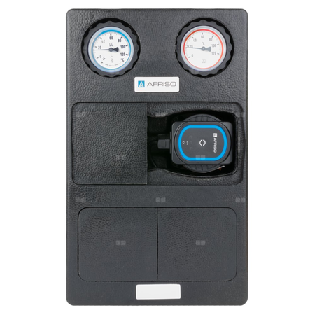 Grupa pompowa AFRISO PrimoTherm K 180-2 DN 25 AP 3-WM GZ x GW 1 1/2'' x 1'', z zaworem mieszającym, z izolacją, z pompą obiegową AFRISO APH 361 25-7/180 mm