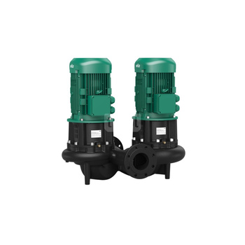 Pompa obiegowa WILO CronoTwin-DL 65/140-7,5/2-S1 typu in-line z silnikiem znormalizowanym 50 Hz, moc silnika 7.5kW 13.3 A 2900 obr/min, wlot Kołnierz DN 65