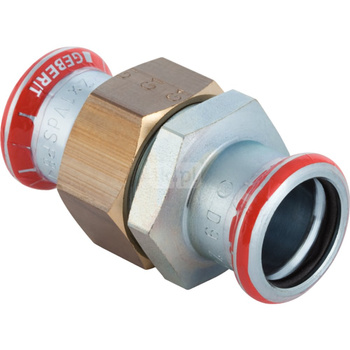 Śrubunek hydrauliczny GEBERIT Mapress C-Stahl stal mz 42 mm z pierścieniem zacinającym