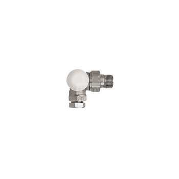 Zawór grzejnikowy termostatyczny HERZ TS-90 3-osiowy ab, połączenie 1/2'' x 15mm (niklowanie)