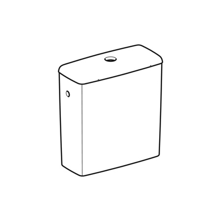 Przycisk Geberit do zaworu spustowego typ 290: Model=Spłukiwanie dwudzielne, Chrom błyszczący