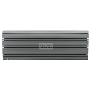 Grzejnik drabinkowy ENIX MADERA PLUS, wym. 615 x 1000 mm, kolor graphite, moc 1055W