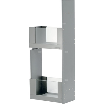 Zestaw schowków wysuwanych Geberit do ścianki działowej, góra: B=22cm