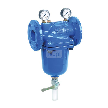 Filtr kołnierzowy, DN65 z siatką 100 mikrometrów