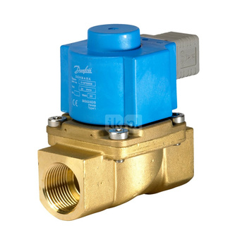 Zawór elektromagnetyczny EV225B, Funkcja: NC, G, 1, 6.000 m³/h, PTFE