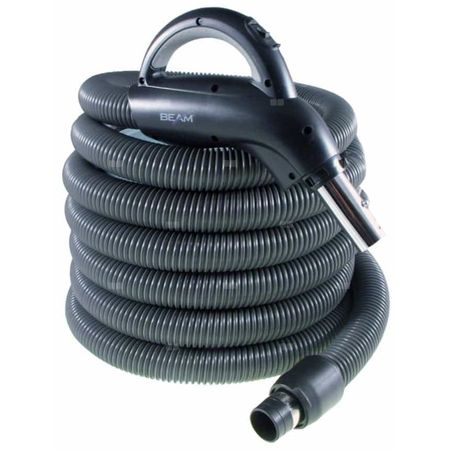 Wąż ssący Progression z logo Beam 9 m z włącznikiem on/off