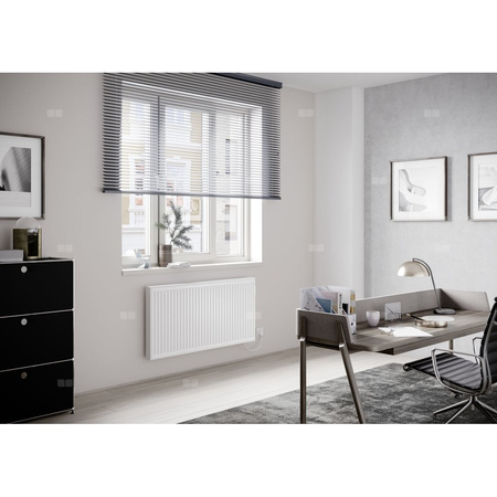 Kermi®X-therm® +e Prof. 21 600x1000 lewy max. P 1500, ant.gr., SK 2, bez wtyczki