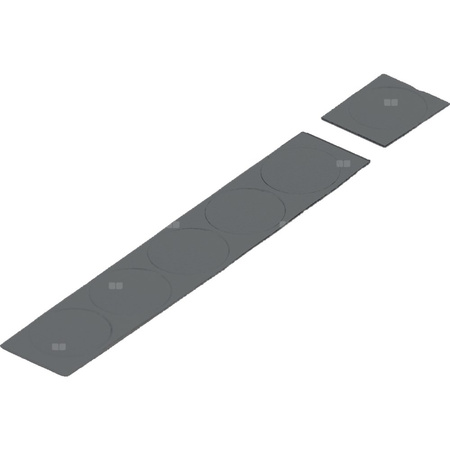 Zestaw naklejek Geberit (6 szt.): d=20mm, Lava