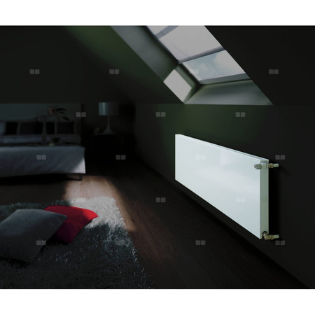Grzejnik płytowy typ 22 KERMI X2 Plan-K wym. 305 x 605 mm, kolor biały, moc 546 W
