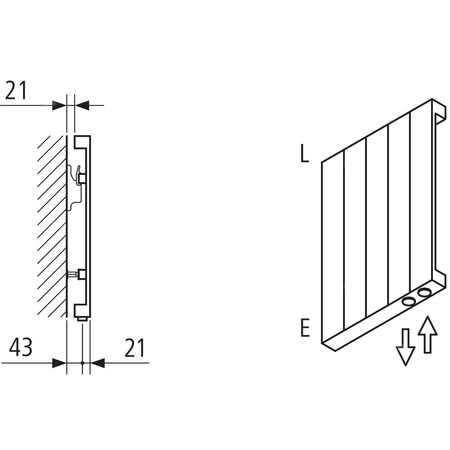 Grzejnik płytowy typ 10 KERMI HVN wym. 2000 x 490 mm, kolor biały, moc 932 W