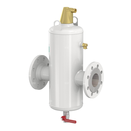 Separator powietrza i osadu Wilo-Voda Air/Dirt 150F(PN 10) z połączeniem kołnierzowym