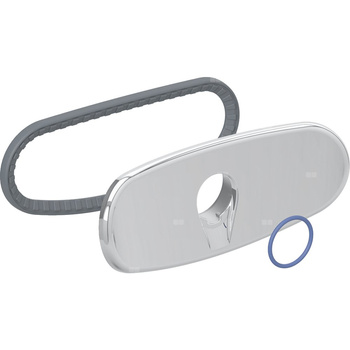 Pokrywa z zestawem uszczelek, do Geberit AquaClean 8000: Chrom błyszczący