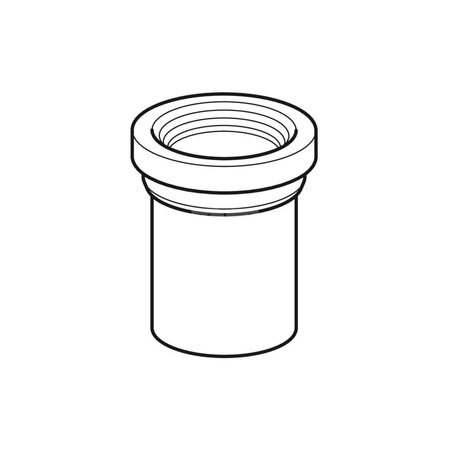 Uszczelka gumowa Geberit do przyłącza rury spłukującej: d=45mm