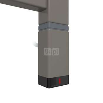 Grzałka TERMA One P30x40, 600W \ Tuba, RAL 7039, kabel prosty bez wtyczki z maskownicą [srebrzysty,