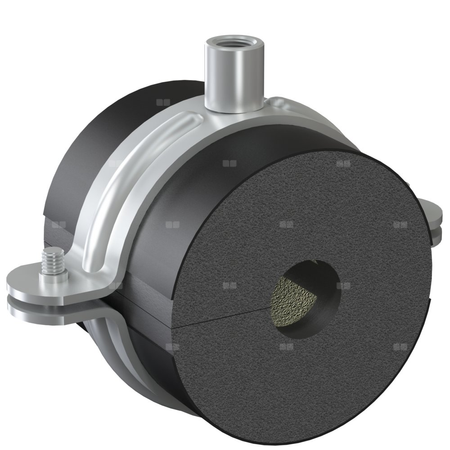 Obejma mocująca chłodu NICZUK L6 114-115 mm gr. izol. 41mm (ocynk galwaniczny)