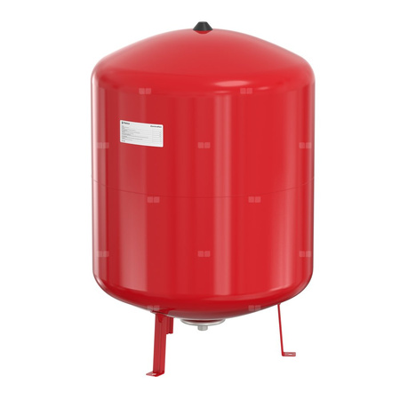 Naczynie wzbiorcze stojące FLAMCO MEIBES Contraflex, pojemność 140 l 3-, 6 bar / 120'C fi1'', kolor czerwony, do instalacji chłodn.C.O.