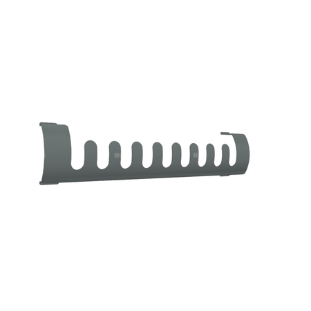 Wieszak TERMA SIMPLE, 500 mm Metallic Grey