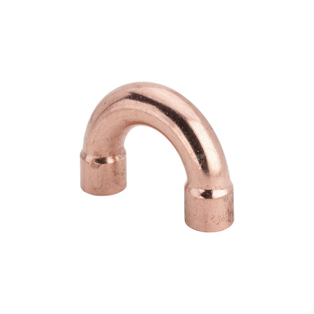 Łuk 180' VIEGA 95060 jednoczęściowy, Cu / Cu, 28 mm (lw x gw), (głębokość: 41 mm)