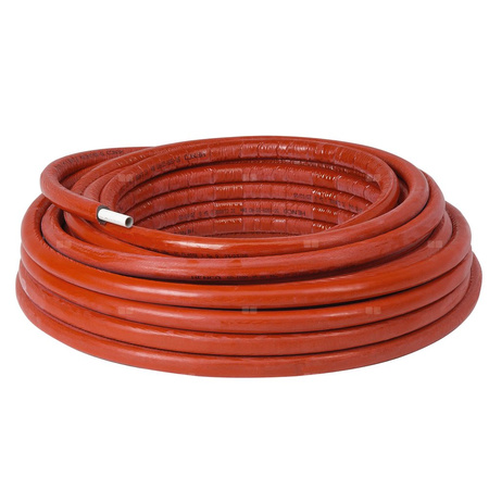 Rura PE-RT II/AL/PE-RT II COMAP MultiSkin2 16 mm x 2 mm izolacja: 9 mm, izolacja kolor czerwony - kręgi 400m wielowarstwowa gładka