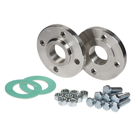 Zestaw przeciwkołnierzy DN80-PN16-316L-PW