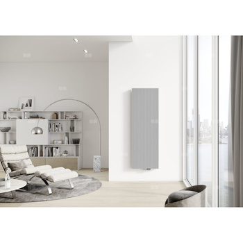 Grzejnik dekoracyjny Kermi®Bryce® V75 1800x450x78, moc 1555W podłącz. 99, RAL 9005 SFE