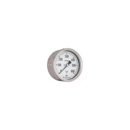 Manometr z rurką Bourdona AFRISO RF chemiczny 0/16 bar G1/2B ekscentryczne fi 160 mm, kl. 1,0%
