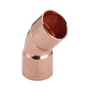 Łuk 45' VIEGA 95041 jednoczęściowy, miedź / miedź, 14 mm (lw x gw)