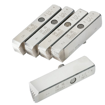 Noże do gwintownicy 141 do rur 2 1/2'' - 4'' BSPT, stal szybkotnąca prawoskrętna