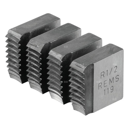 Noże gwintujące R 1/2, Zestaw