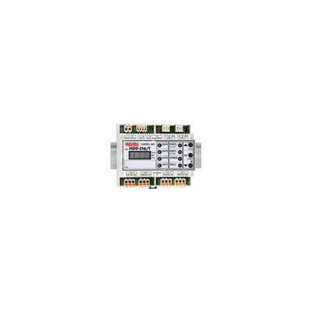 Cyfrowy System Detekcji Gazów MDD-256/T max 247 detektorów/urządzeń, 2 porty RS485, 4 wyj.styk., 2 wyj.alarm.12V