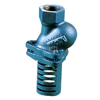 Kosz ssawny gwintowany wew., zamknięcie kulowe do instalacji ciśnieniowych, typ 30, Pnom 1,0 MPa, 1"