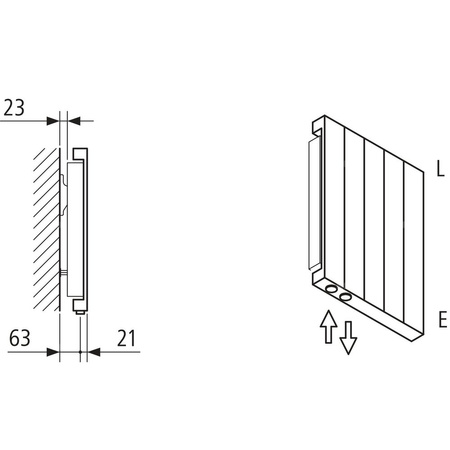 Grzejnik płytowy typ 11 KERMI HVN wym. 800 x 980 mm, kolor biały, moc 1221 W