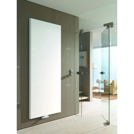 Grzejnik płytowy typ 21 KERMI X2 Verteo Plan, boczna osłona wym. 2200 x 800 mm, kolor biały, moc 2399 W