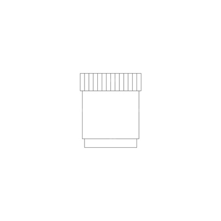 Tuleja wsporcza z mosiądzu, 10 mm, do rurek miękkich o gr. ścianki = 1mm