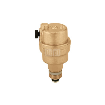 ROBOCAL - Odpowietrznik automatyczny z zaworem stopowym 3/8" GZ. Upust poziomy