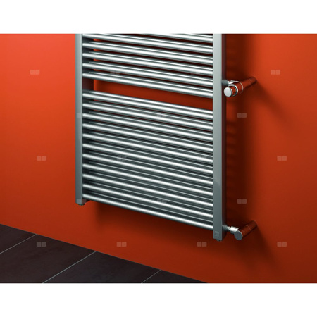 Grzejnik drabinkowy KERMI DUETT D, wym. 1492 x 484 mm, kolor biały, moc 1020W