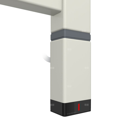 Grzałka TERMA One P30x40, 300W \ Tuba, White Gold, kabel prosty bez wtyczki z maskownicą [biały, 1,5