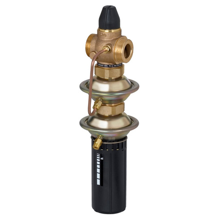 Regulator różnicy ciśnień z ograniczeniem przepływu AVPQ PN16 20/63 01-05/02 gw. pow.